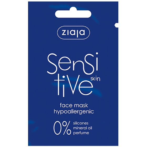 Ziaja Sensitive Skin hypoalergenní pleťová maska 7 ml