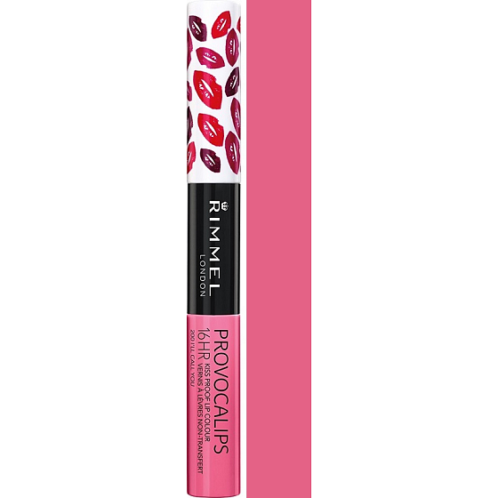Rimmel London Provocalips 16HR Kiss Proof Lip Colour lesk na rty 200 I ll Call You 4 ml a 3 ml