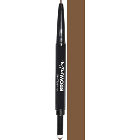 Maybelline Brow Satin Smoothing 2v1 tužka a stín na obočí 01 Dark Blond 0,71 g