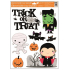 Okenní fólie bez lepidla Halloween Trick 42 x 30 cm