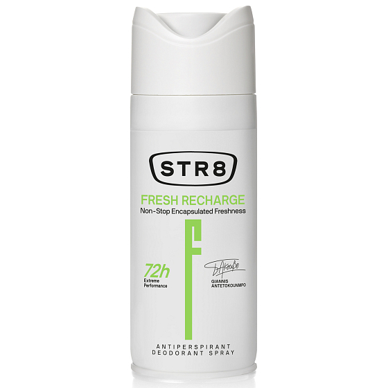 Str8 Fresh Recharge antiperspirant deodorant sprej pro muže 150 ml
