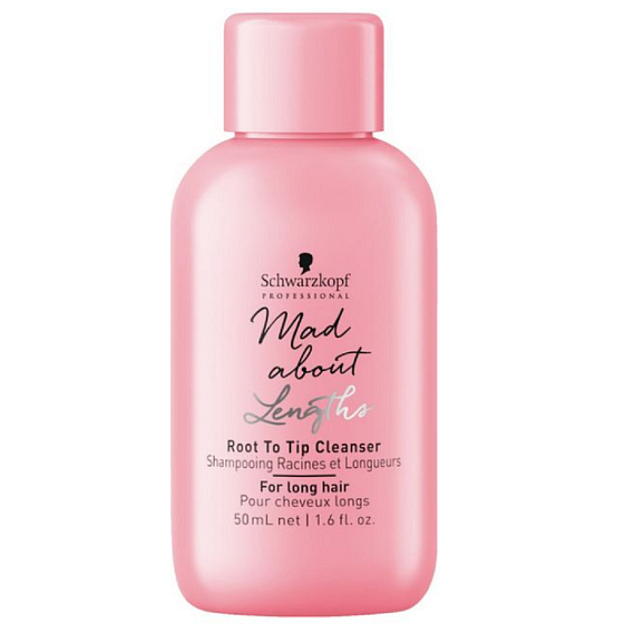 Schwarzkopf Professional Mad About Lengths Root To Tip Cleanser šampon pro dlouhé vlasy 50 ml mini