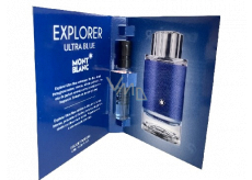 Montblanc Explorer Ultra Blue parfémovaná voda pro muže 2 ml s rozprašovačem, odstřik