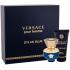 Versace Dylan Blue pour Femme parfémovaná voda pro ženy 30 ml + tělové mléko 50 ml, dárková sada pro ženy