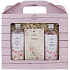 Bohemia Gifts Róża żel pod prysznic 100 ml + szampon do włosów 100 ml + róża karta zapachowa 11 x 6,3 cm, zestaw kosmetyczny