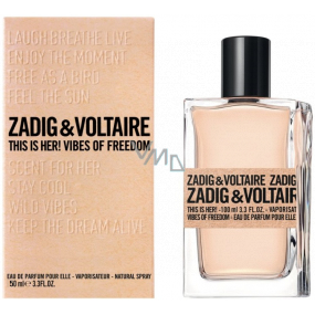 Zadig & Voltaire This is Her! Vibes of Freedom woda perfumowana dla kobiet 50 ml