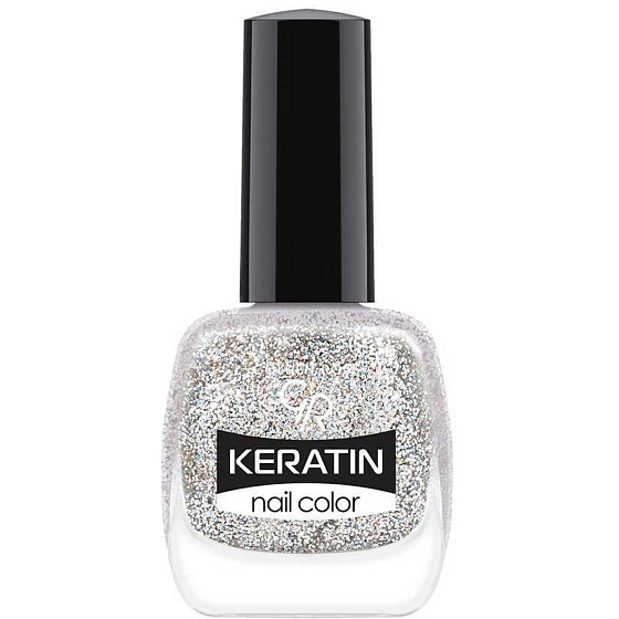 Golden Rose Keratin Nail Color Glitter lak na nehty 402 10,5 ml
