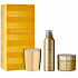 The Ritual Of Joy Happiness sprchová pěna 200 ml + tělový krém 220 ml + vonná svíčka 290 g, kosmetická sada pro ženy