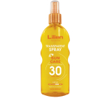 Lilien Sun Active Transparent SPF30 wodoodporny spray do opalania 200 ml