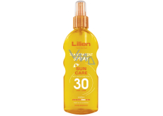Lilien Sun Active Transparent SPF30 wodoodporny spray do opalania 200 ml
