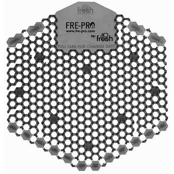 Fre Pro Wave 3D Midnight Coast vonné sítko do pisoáru černá 1 kus