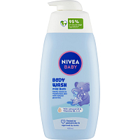 Nivea Baby żel pod prysznic do delikatnych kąpieli, 450 ml