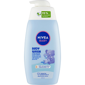 Nivea Baby żel pod prysznic do delikatnych kąpieli, 450 ml Nivea Baby żel pod prysznic do delikatnych kąpieli, 450 ml
