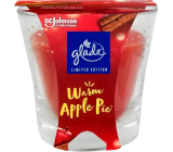 Glade świeca zapachowa Warm Apple Pie, 112 g