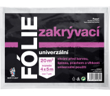 BALTOOL uniwersalna folia ochronna, 7 µ, 20 m², 4 × 5 m