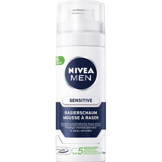 Nivea Men Sensitive pěna na holení 50 ml