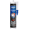 Ceys Silikon acetát wysoká temperatura, czarny, 280 ml