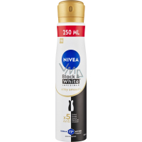 Nivea Black & White Invisible Silky Smooth antyperspirant w sprayu, 250 ml