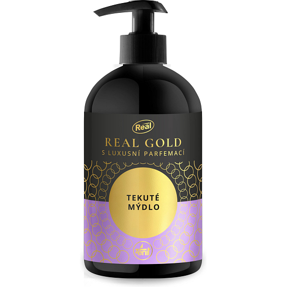 REAL GOLD Płynne mydło o luksusowej perfumie 500 g