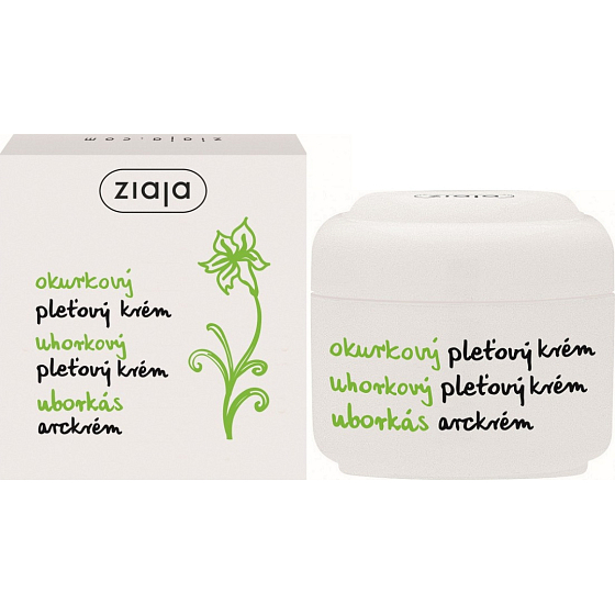 Ziaja Ogórek krem nawilżający do cery tłustej 50 ml