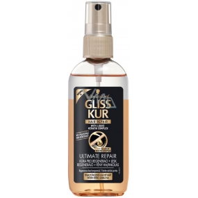 Gliss Kur Ultimate Repair regenerace a lesk bezoplachová kůra 100 ml