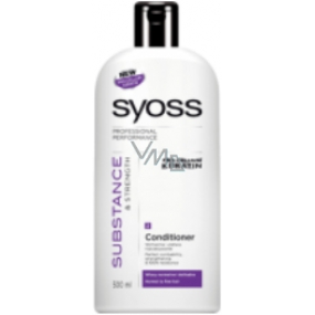 Syoss Substance & Strength kondicionér na vlas pro normální až jemný vlas 500 ml