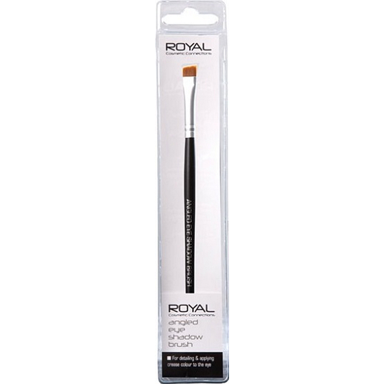 Royal Cosmetic Connections Angled Eye Shadow Brush Štětec s přírodními štětinami na oční stíny šikmý 1 kus