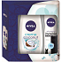 Nivea Visible Blue antiperspirant sprej 150 ml + Coconut Cream sprchový gel 250 ml pro ženy kosmetická sada