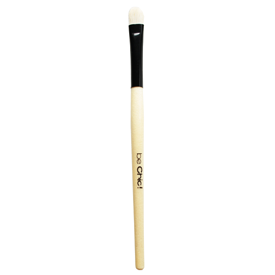 Be Chic! Professional White B 14 kosmetický štětec s přírodními kozími štětinami na oči 16,2 cm