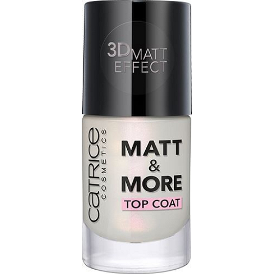 Catrice Matt & More Top Coat krycí lak na nehty 10 ml