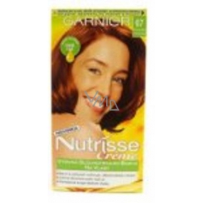 Garnier Nutrísse Créme barva na vlasy odstín 67 čokoláda zlatá mahagonová Garnier Nutrísse Créme barva na vlasy odstín 67 čokoláda zlatá mahagonová