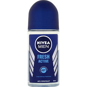 Nivea Men Fresh Active kulkowy antyperspirant, 50 ml