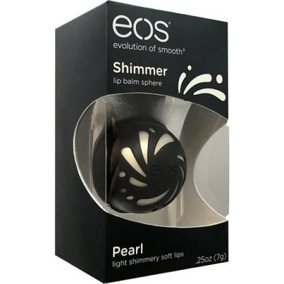 Eos Shimmer Pearl balzám na rty 7 g