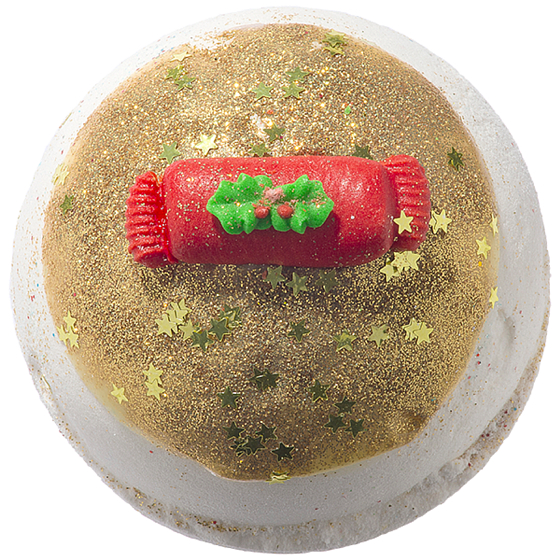 Bomb Cosmetics Going Crackers Šumivý balistik do koupele 160 g