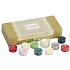 Yankee Candle Čajová svíčka 12 x 9,8 g x 12 kusů + svícen 10 kusů Vánoční dárková sada