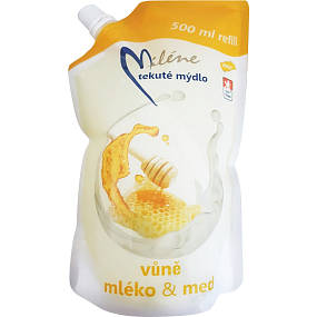Miléne Mleko i miód płynne mydło, uzupełnienie, 500 ml
