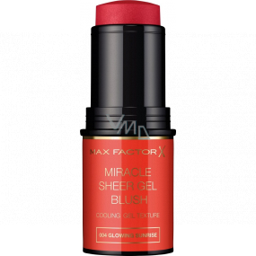 Max Factor Miracle Sheer Gel Blush tvářenka 004 Glowing Sunrise 8 g Max Factor Miracle Sheer Gel Blush tvářenka 004 Glowing Sunrise 8 g