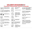 Emocio Plameňák vonná svíčka modrá sklo 70 x 80 mm