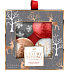 Grace Cole Toasted Praline & Sweet Vanilla šumivá koule do koupele 4 x 50 g, kosmetická sada pro ženy