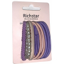 Richstar Accessories Gumičky do vlasů tenké 4,5 cm 8 kusů různé barvy