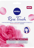 Nivea Rose Touch 10-minutowa nawilżająca maska tekstylna 1 szt.