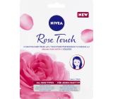 Nivea Rose Touch 10-minutowa nawilżająca maska tekstylna 1 szt.