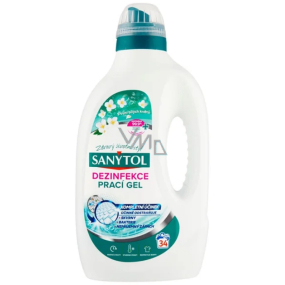 Sanytol Dezynfekcja z wąkrotki uniwersalny żel do prania 34 dawkowania 1,7 l