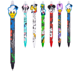 Colorino Gumowalne Pióro Mickey Mouse Czarne, Niebieski Wkład 0,5 mm