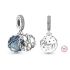 Zawieszka ze srebra próby 925 Harry Potter - Patron Snape'a w postaci jelenia, 2w1 charms do bransoletki