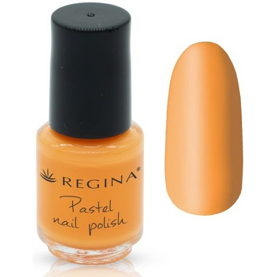 Regina Pastel szybkoschnący lakier do paznokci 130 Pomarańczowy 4 ml