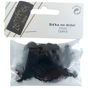 Zemánek Siatka na włosy czarna 3 sztuki Zemánek Siatka na włosy czarna 3 sztuki