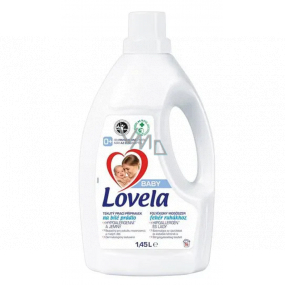Lovela Baby Białe pranie Hipoalergiczne, delikatny płyn do prania 16 dawek 1,45 l