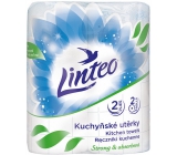 Linteo Strong & Absorbent papierowe kuchenne ręczniki z nadrukiem 2-warstwowe, 10 m, 2 sztuki