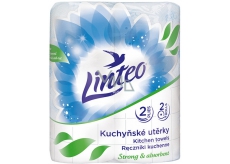 Linteo Strong & Absorbent papierowe kuchenne ręczniki z nadrukiem 2-warstwowe, 10 m, 2 sztuki